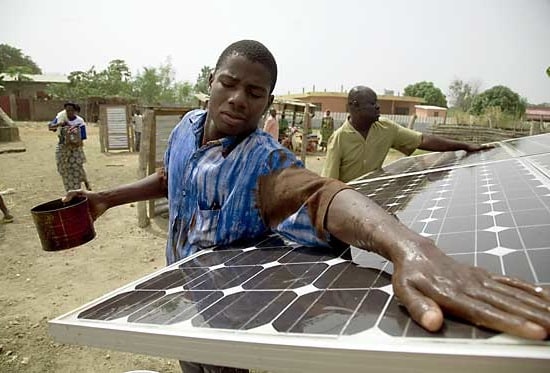 solar power in africa