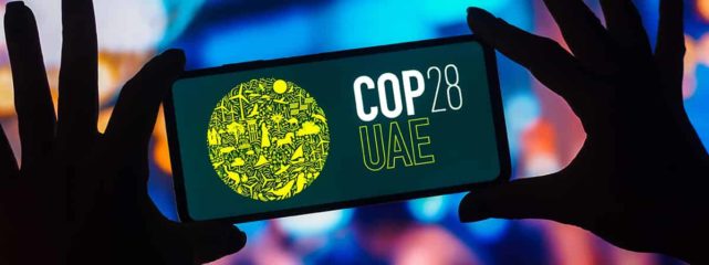 African climate startup founders at a Gulf investment forum in Dubai