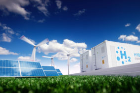 ACWA Power Khalladi wind farm turbines, northern Morocco